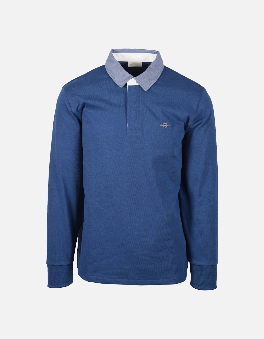 Gant Men's Blue Reg Chambray Heavy Rugger Rich - : 38/Regular M