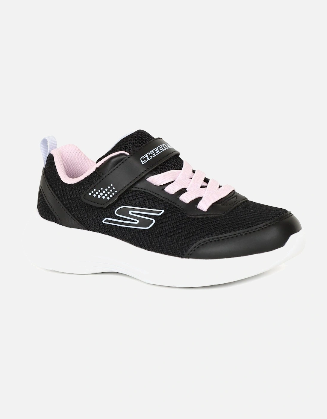 Skechers Girls Black 'S Selectors Sports Trainers - : 13/F (Standard) Size 13 Kids
