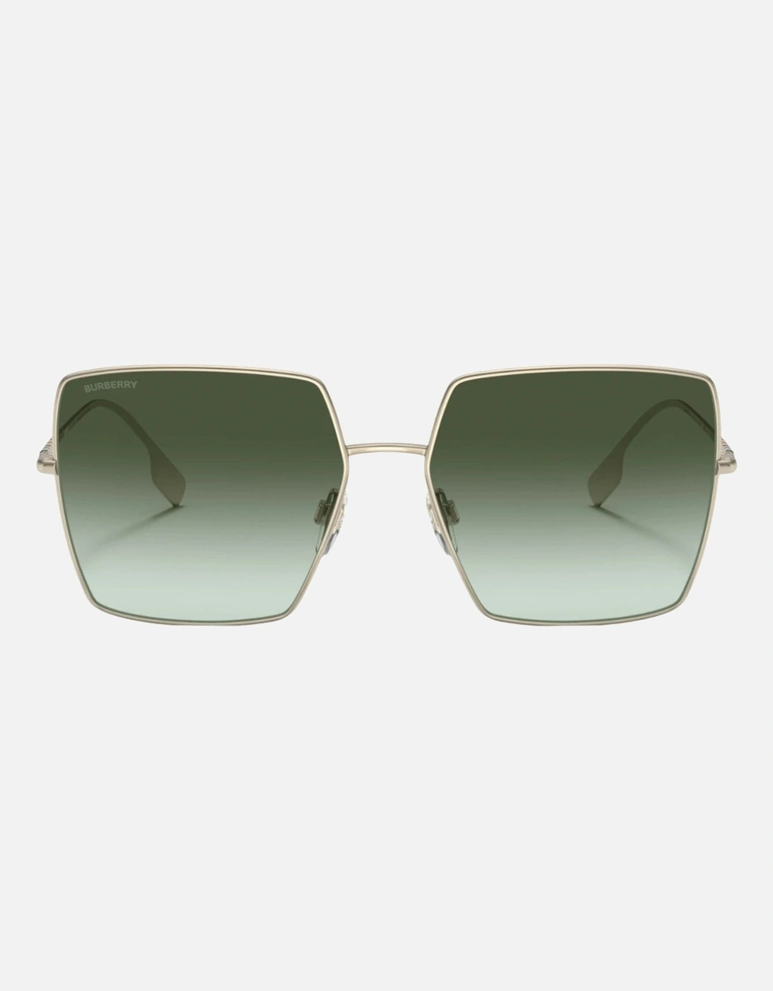 Daphne Green Square Lens Gold Sunglasses, 3 of 2