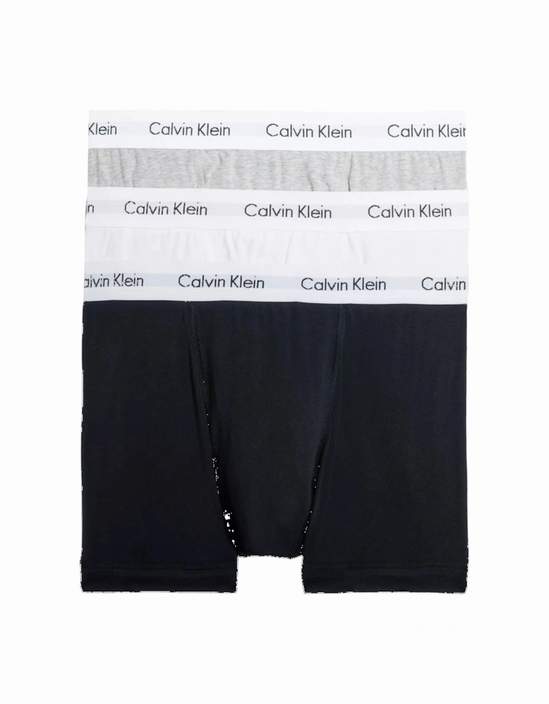 3 Pack Cotton Stretch Trunks