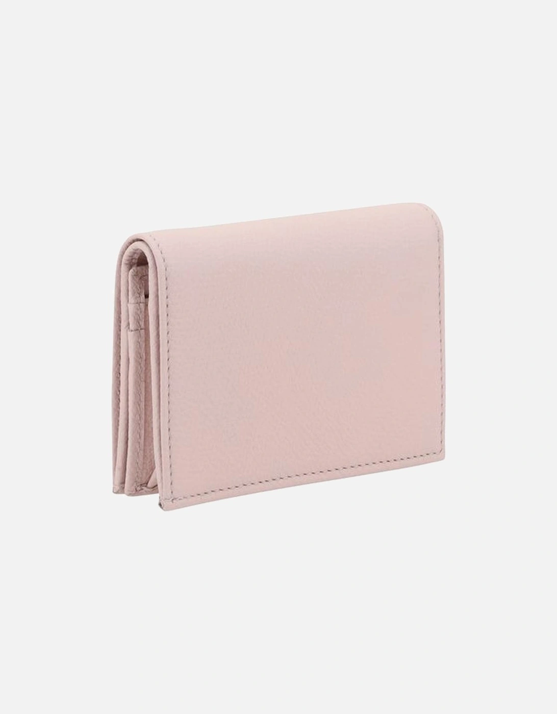 Leather Billfold Wallet with VLogo Plaque Women - Multicolor