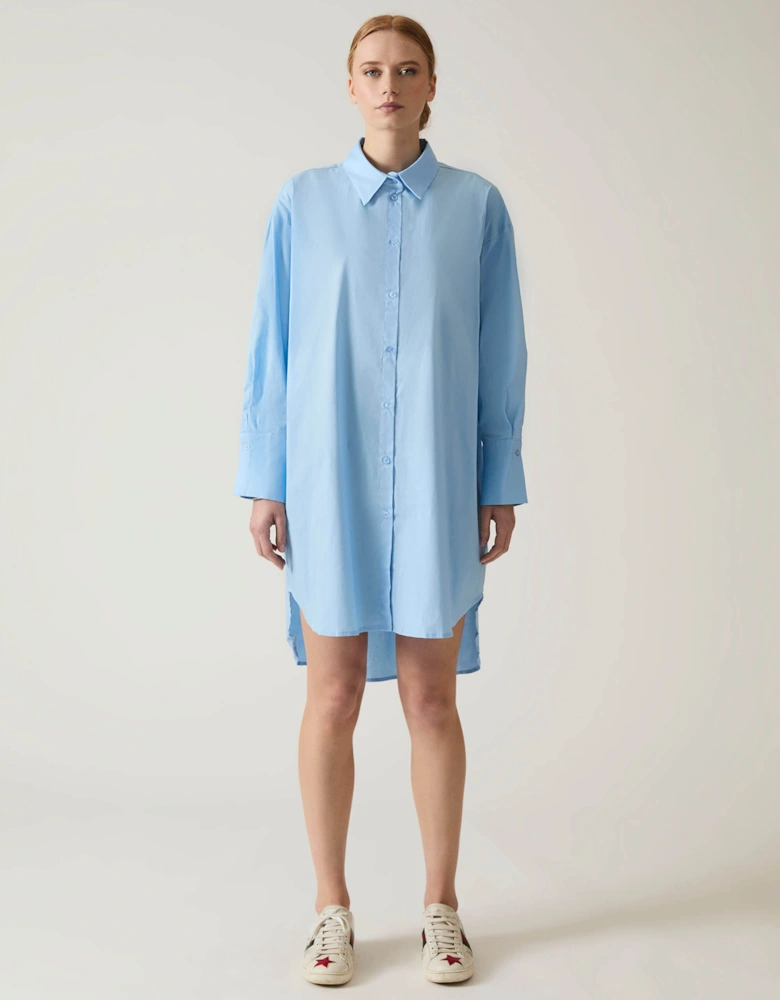 Pale Blue Oversized Shirt