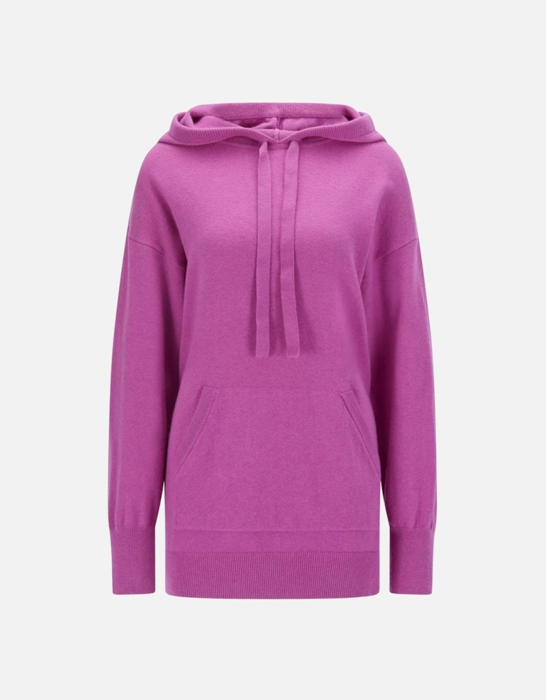 C_Franelle Hooded Sweater