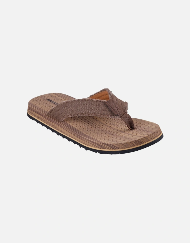 Tantric Fritz Textile Men's Brown Sandals