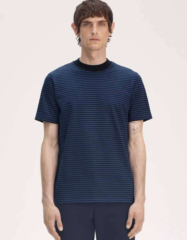 Men's Fine Stripe Heavy Weight T-Shirt