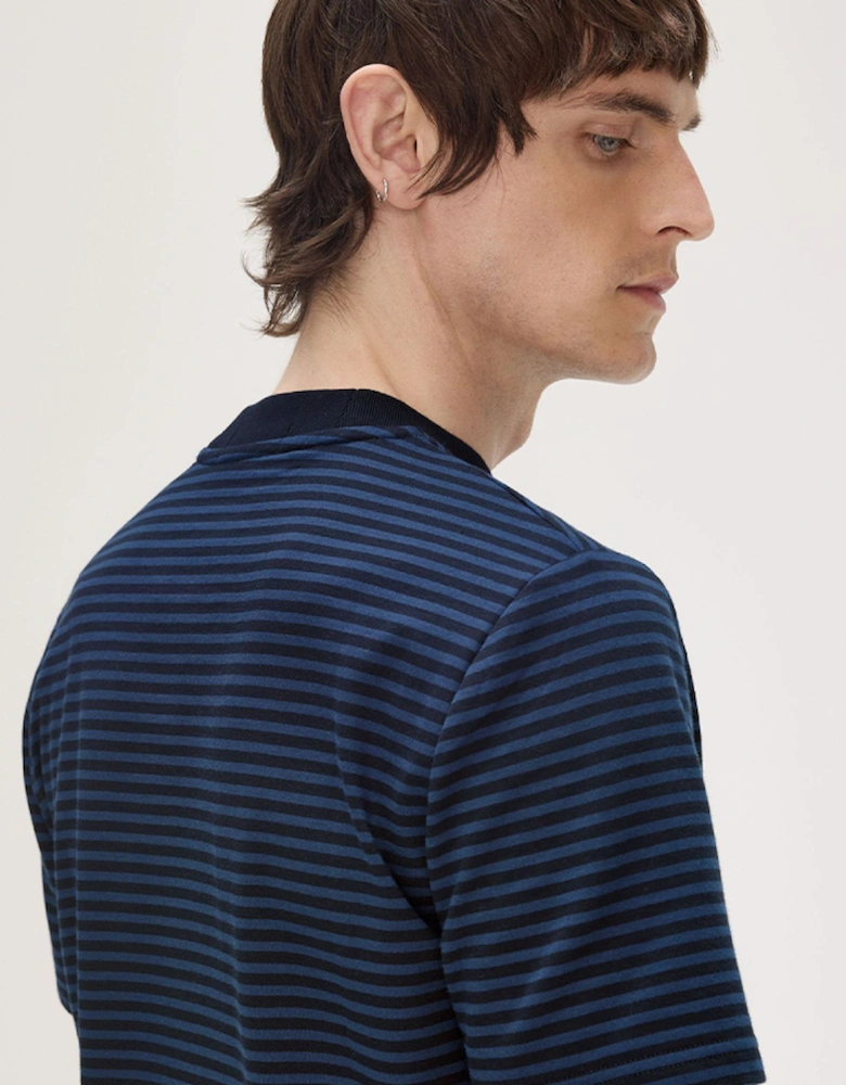 Men's Fine Stripe Heavy Weight T-Shirt