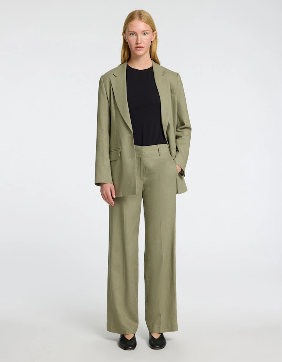 Femme Tania-Rita Mediumweight Wide Pant Vertiver