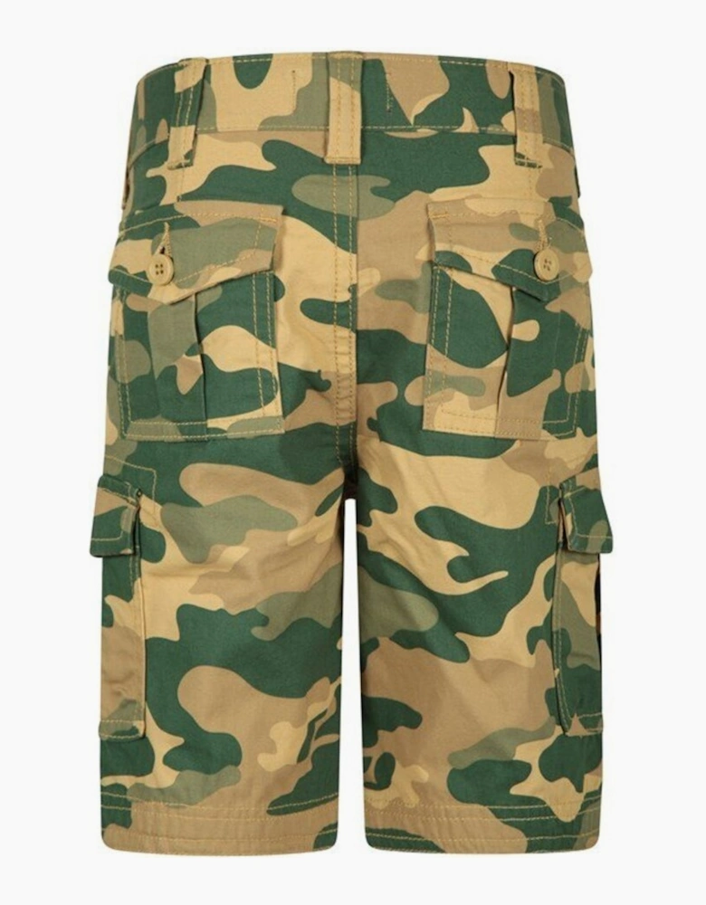Mountain Warehouse Childrens/Kids Camo Cargo Shorts