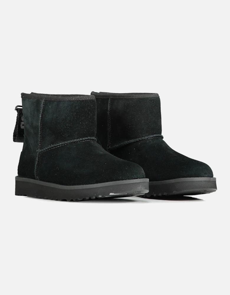 Classic Mini Logo Zip Boots - Black