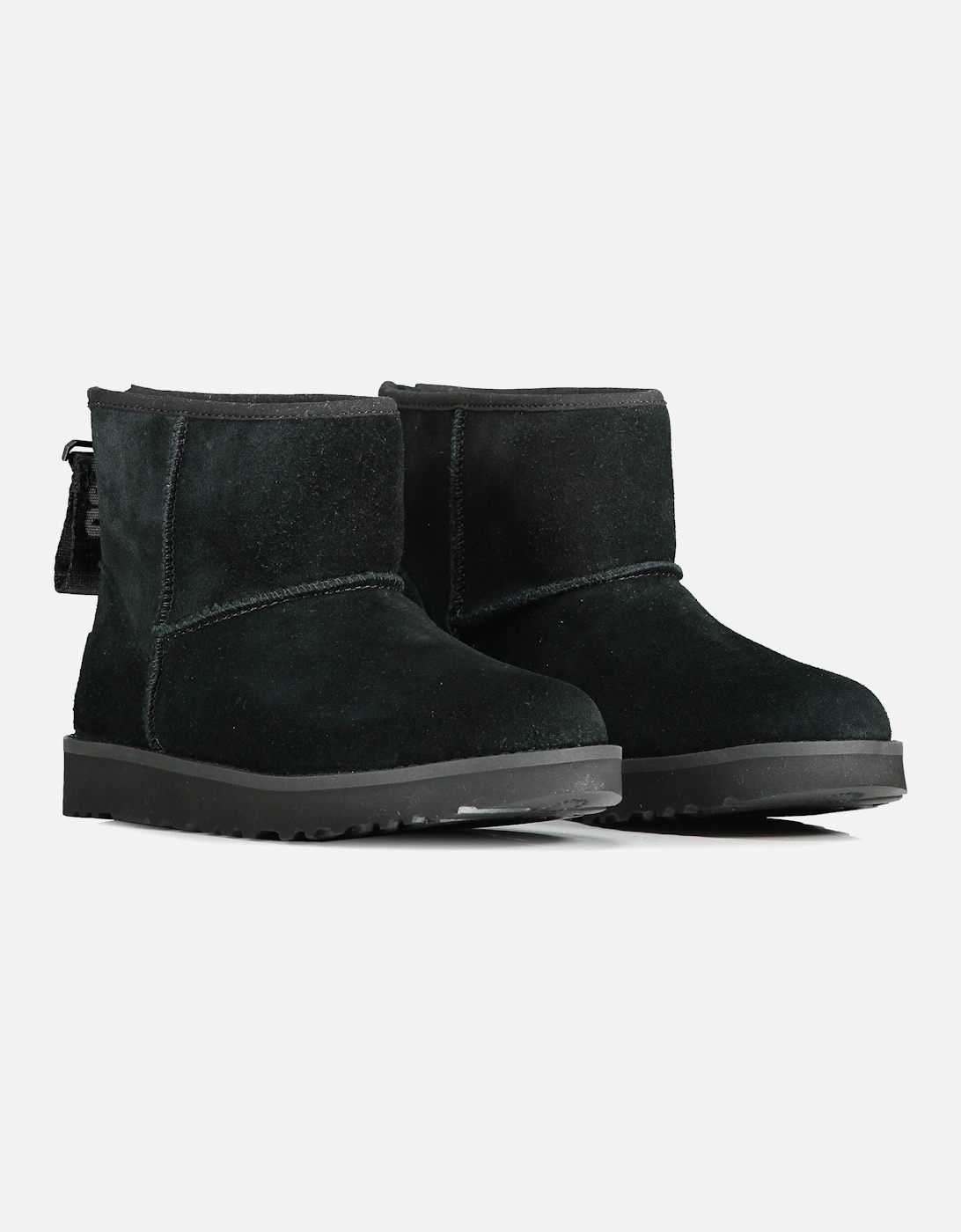 Classic Mini Logo Zip Boots - Black