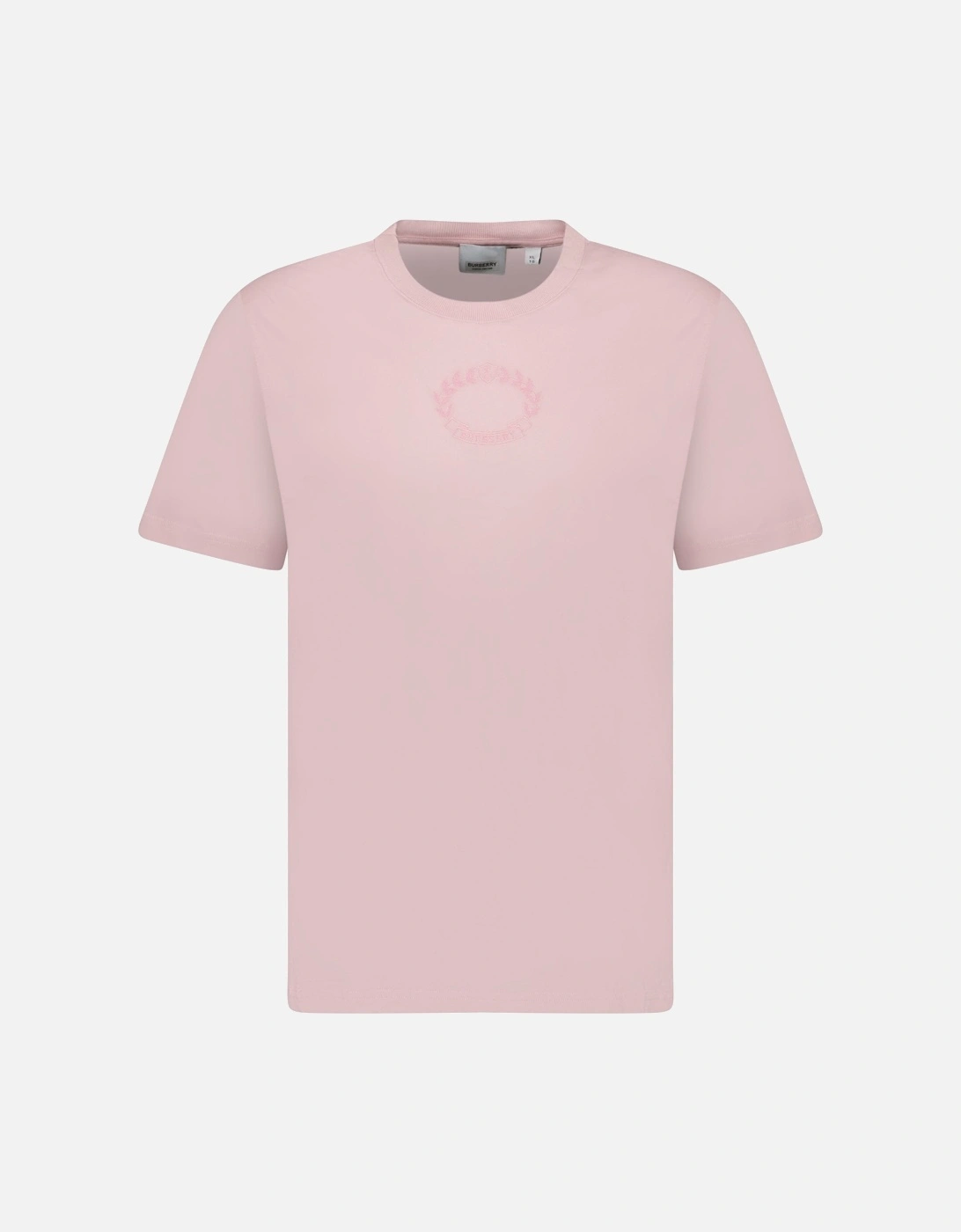 'Margot' Embroidery Logo T-Shirt Pink, 3 of 2