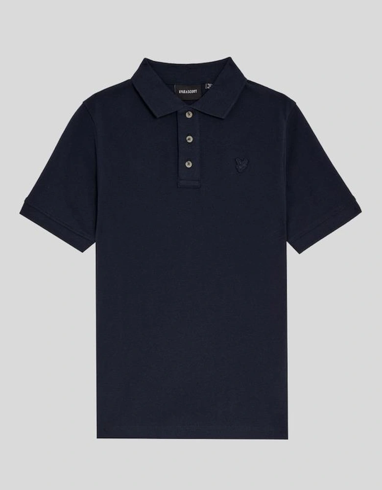 Kids Linen Polo Shirt