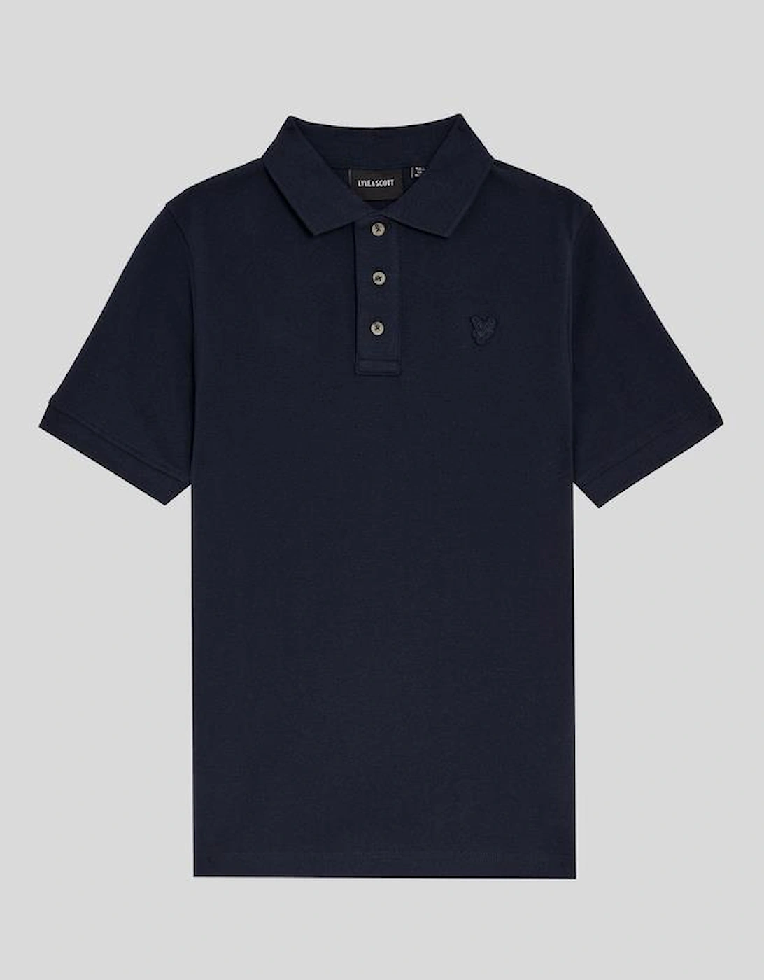 Lyle And Scott Boys Navy 'S Linen Polo Shirt  9 Years/10 Years Size 9/10 Y Kids