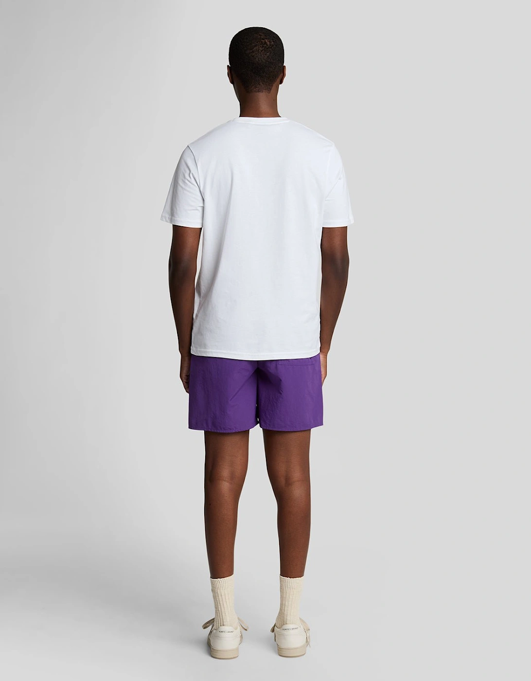 Lyle And Scott Men's Purple Plain Swim Shorts - : 39/38/32 Xxl