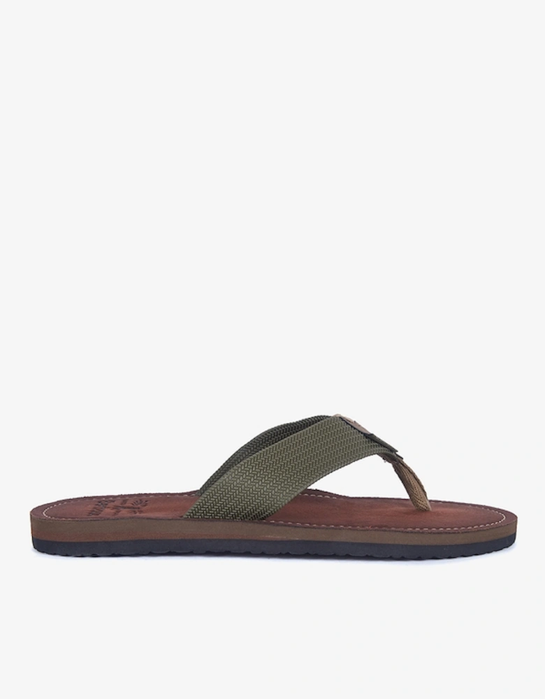 Men's Toeman Beach Toe Post Sandals - Olive