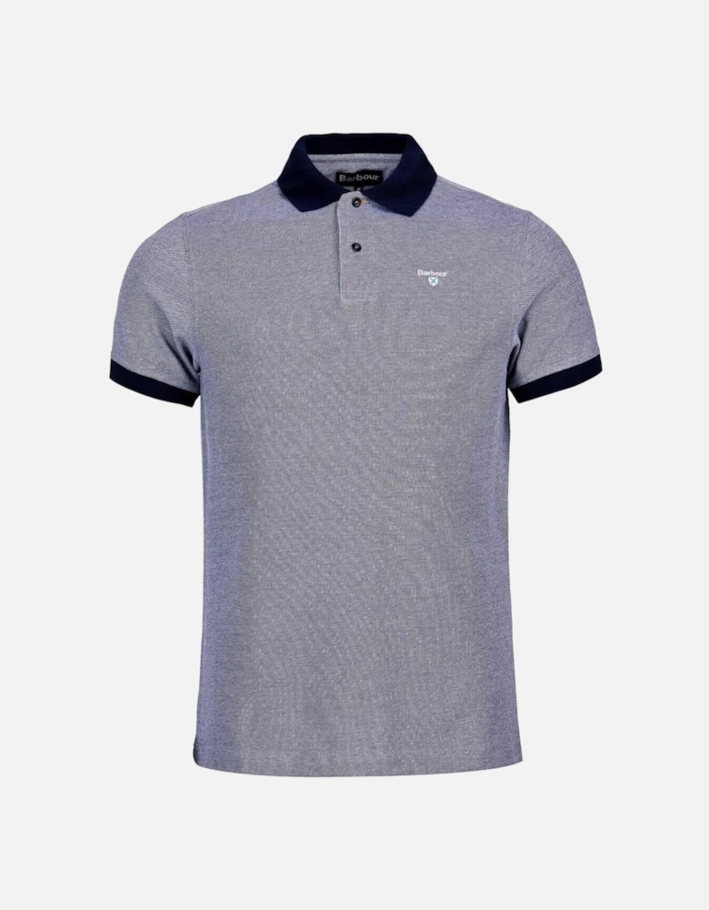 Men's Midnight Blue Sports Polo Shirt