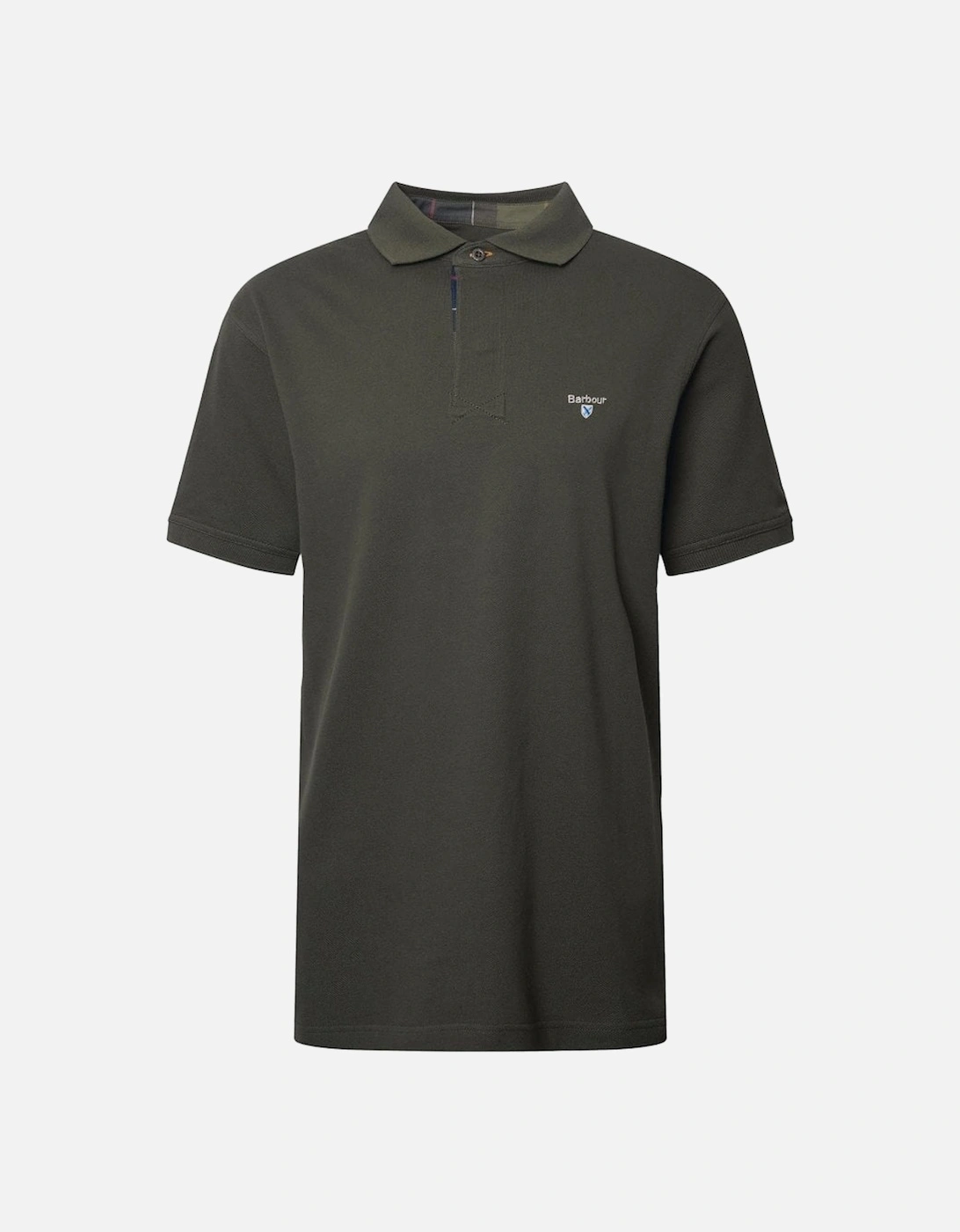 Men's Olive Hart Polo Shirt, 3 of 2