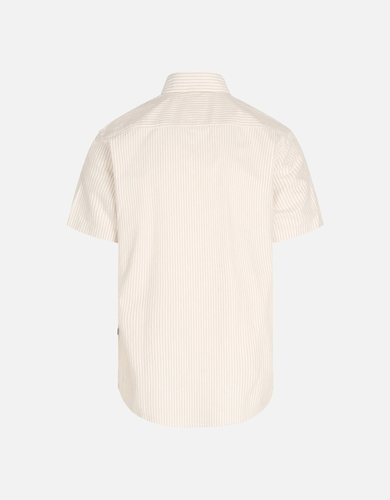 H Roan BD Shirt Beige