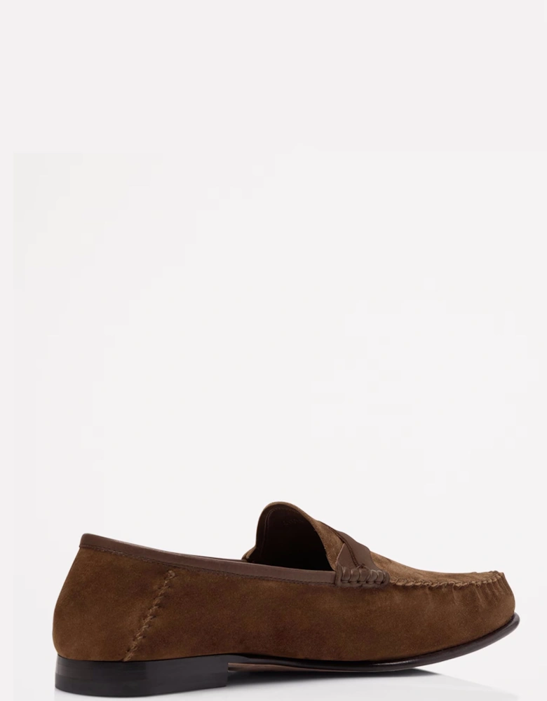 Ripley Suede Loafers Brown