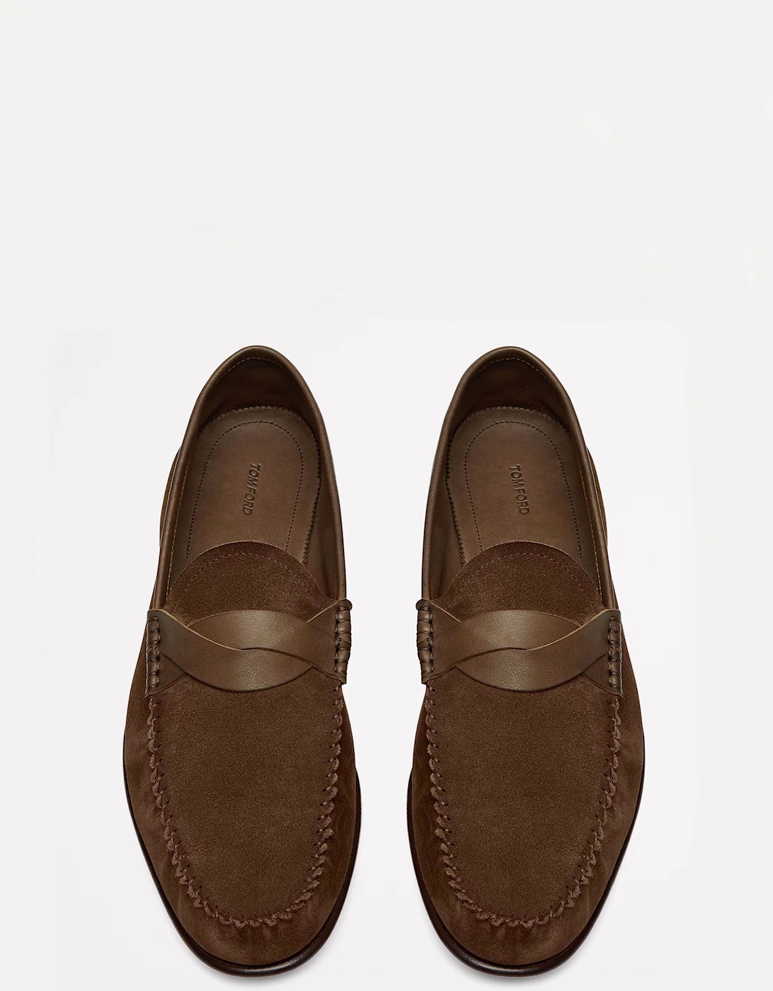 Ripley Suede Loafers Brown