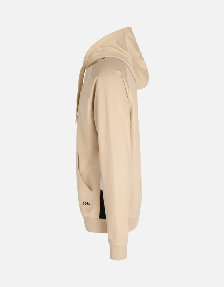 Iconic Hooded Top Beige