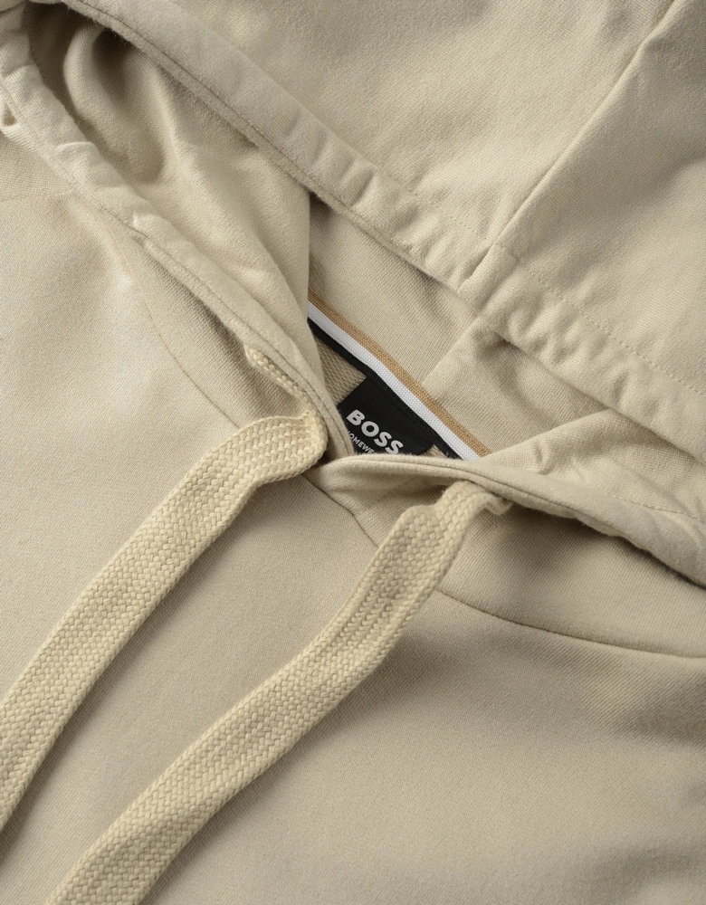 Iconic Hooded Top Beige