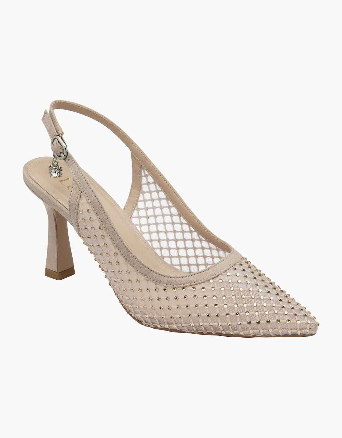Lotus Women's Tan Phoenix Slingback Court Shoes - Size: 6