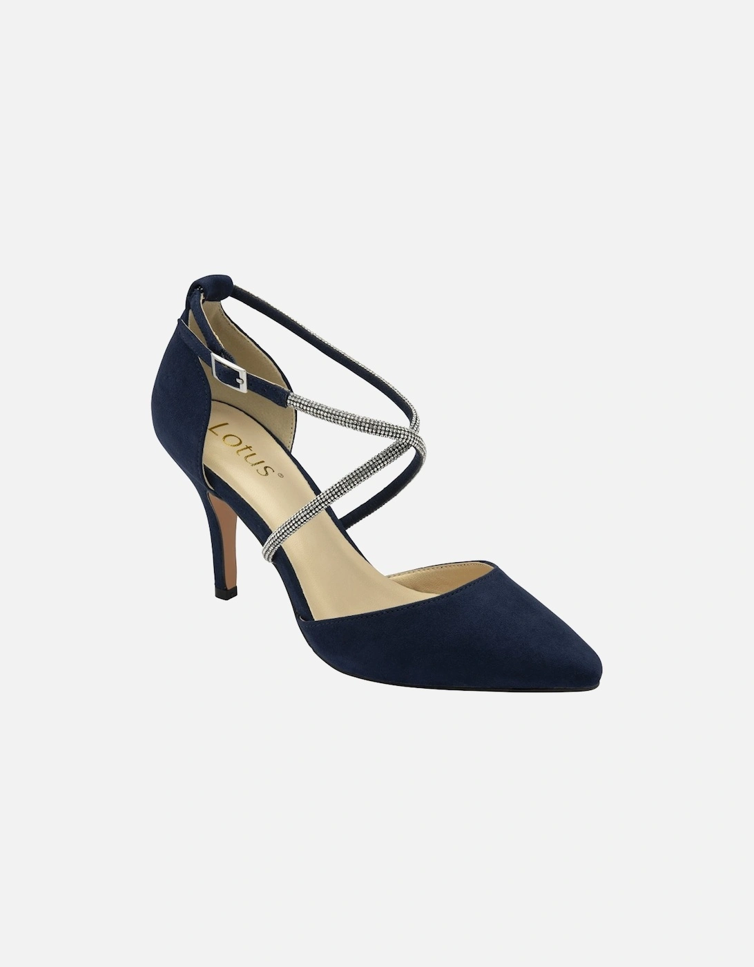 Elissa Womens Strappy Court Shoes, 5 of 4