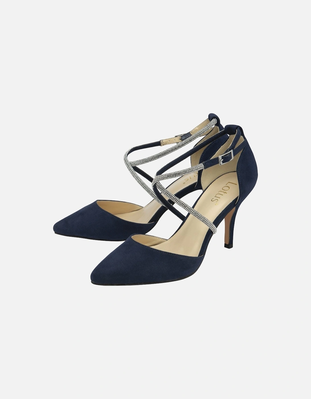 Elissa Womens Strappy Court Shoes