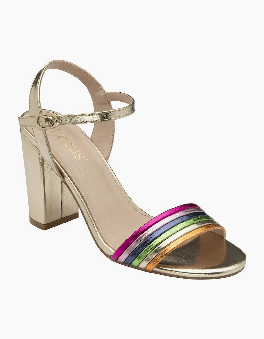 Lotus Women's Blanca Womens Heeled Sandals - Tan - Size: 5