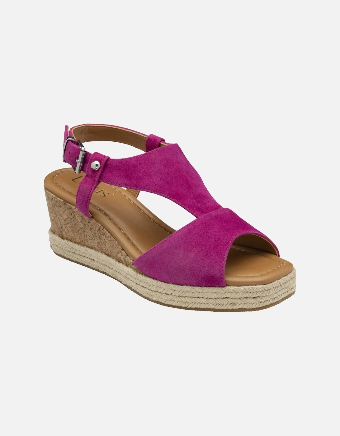 Madalene Womens Wedge Sandals, 5 of 4