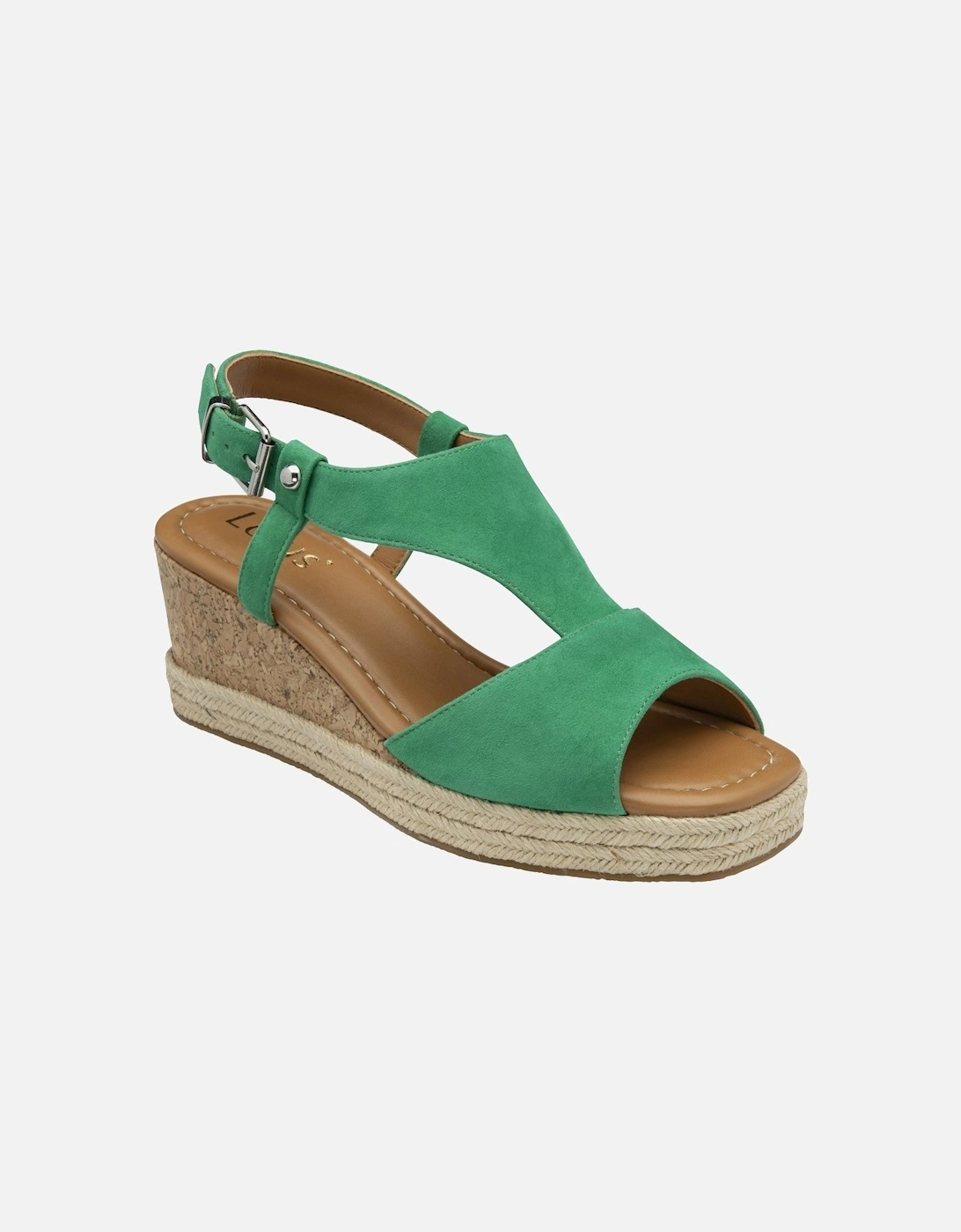 Madalene Womens Wedge Sandals, 5 of 4