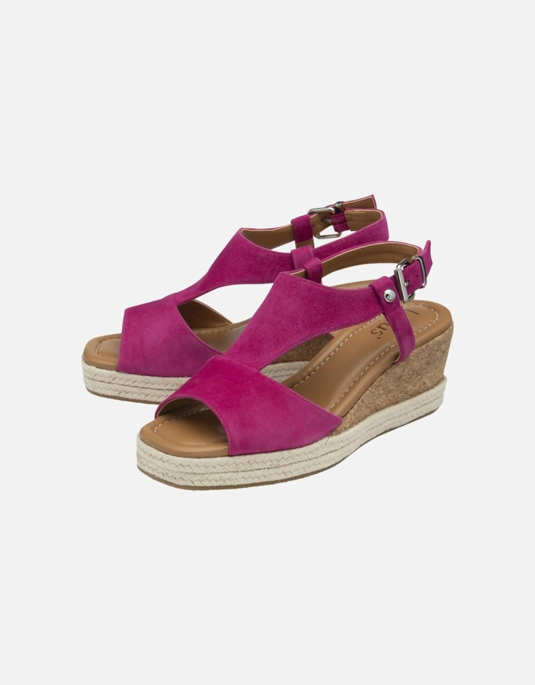 Madalene Womens Wedge Sandals