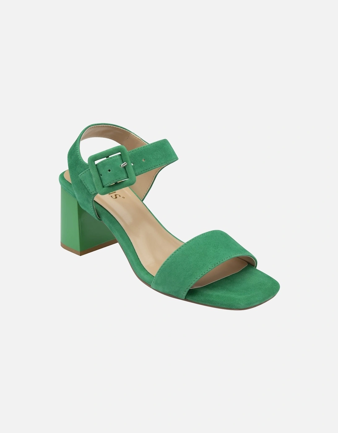 Norah Womens Heeled Sandals, 5 of 4