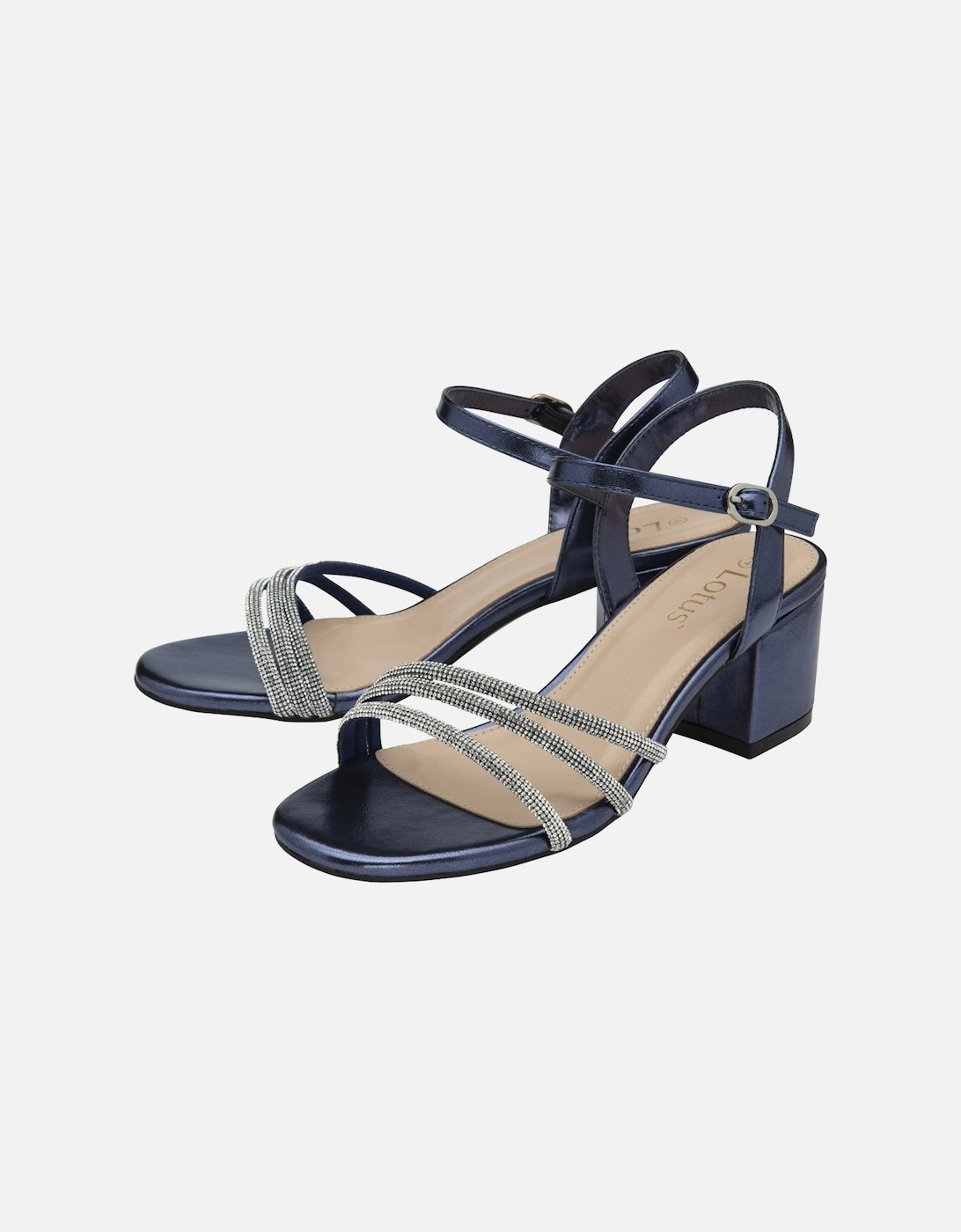 Lia Womens Heeled Sandals