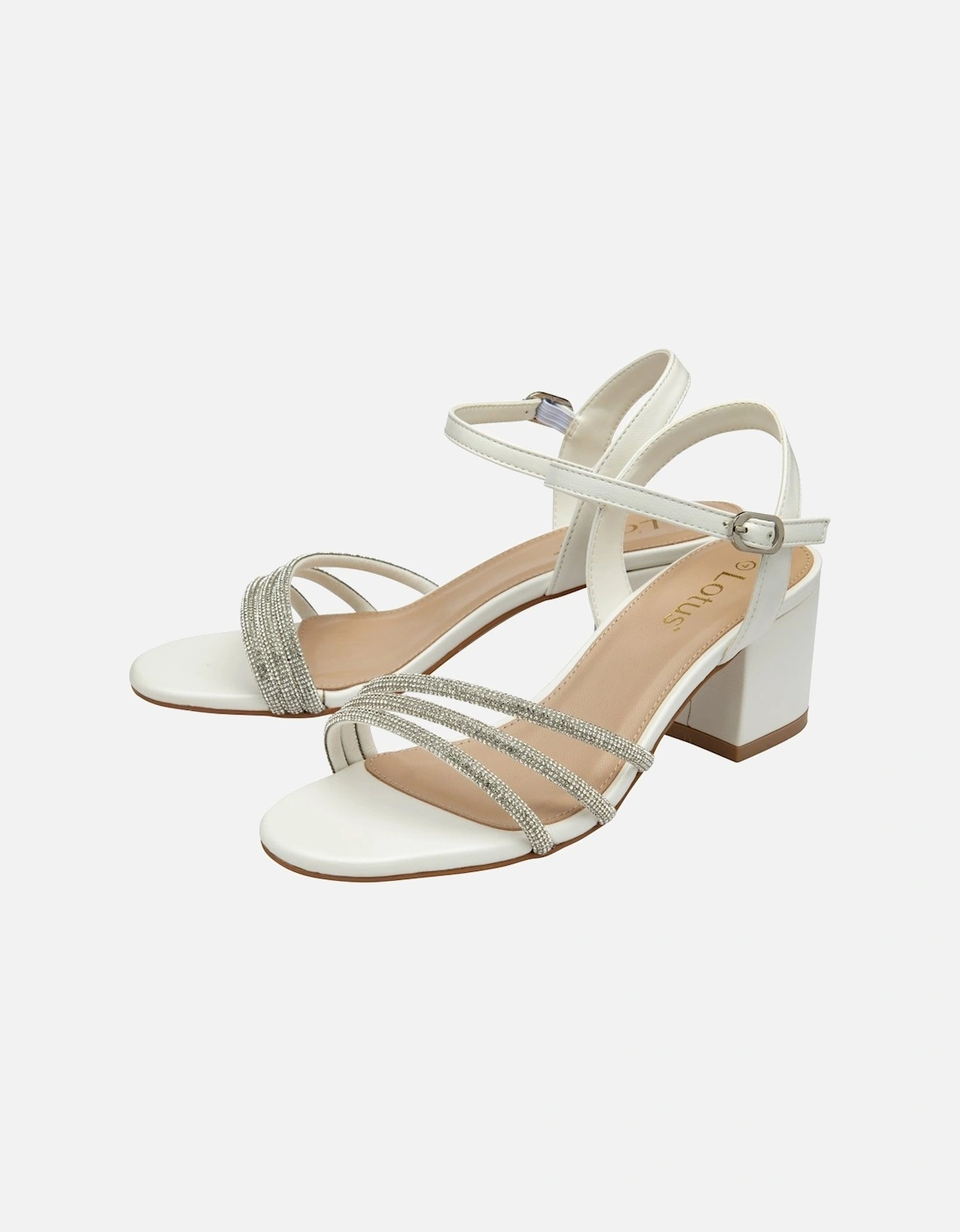 Lia Womens Heeled Sandals