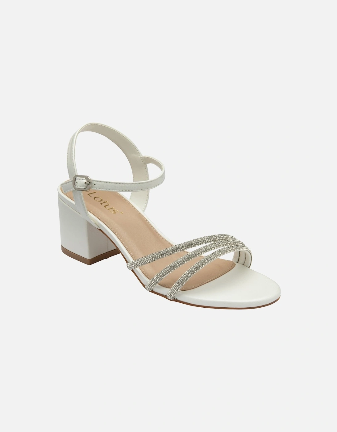 Lia Womens Heeled Sandals, 5 of 4