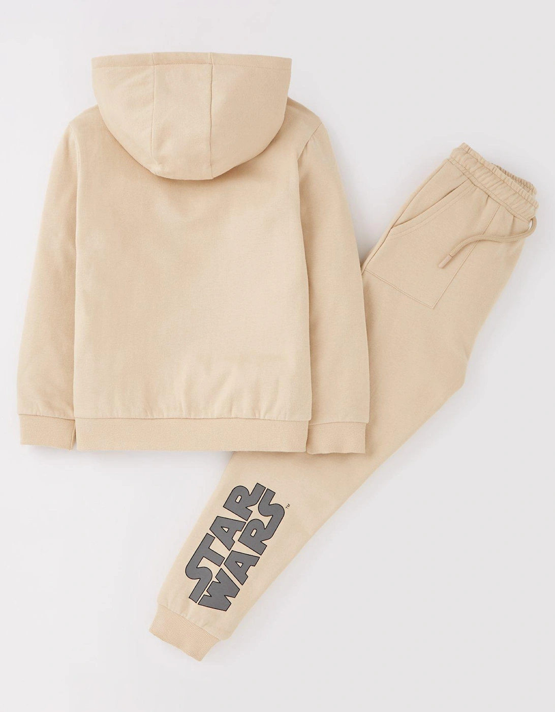 2 Piece Stormtrooper Hoodie And Jogger Set - Brown