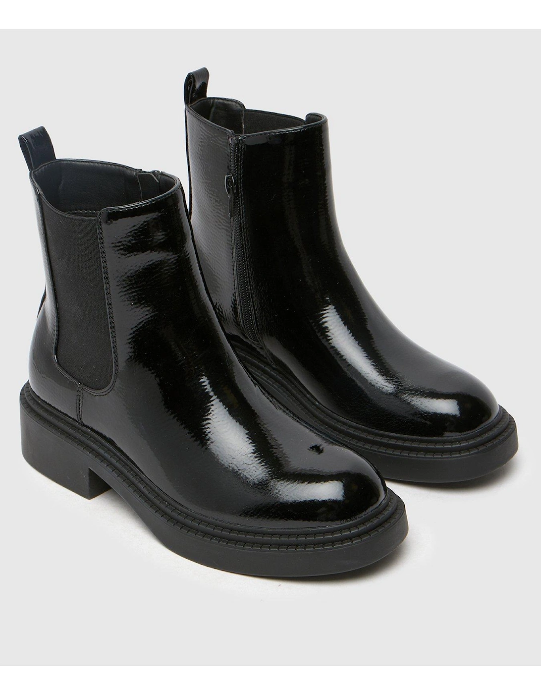 Wide Fit Colleen Boot - Black