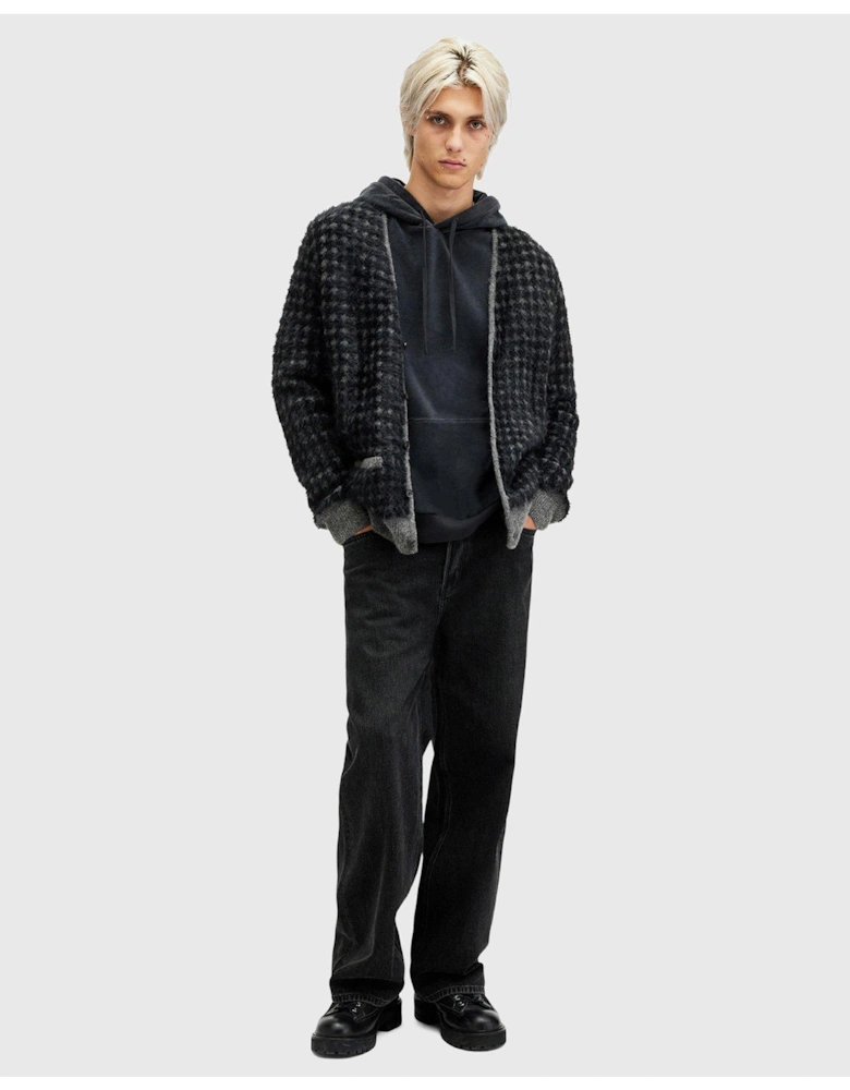 Edgar Knitted Cardigan - Dark Grey