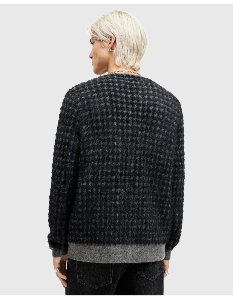 Edgar Knitted Cardigan - Dark Grey