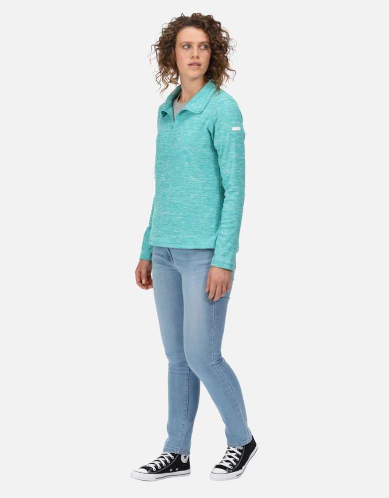 Womens/Ladies Fidelia II Marl Half Zip Fleece