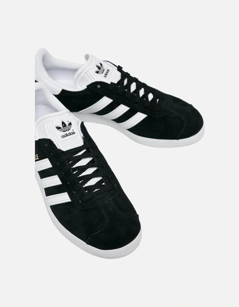 Leather Sneakers with 2.5cm Heel Height Women - Black