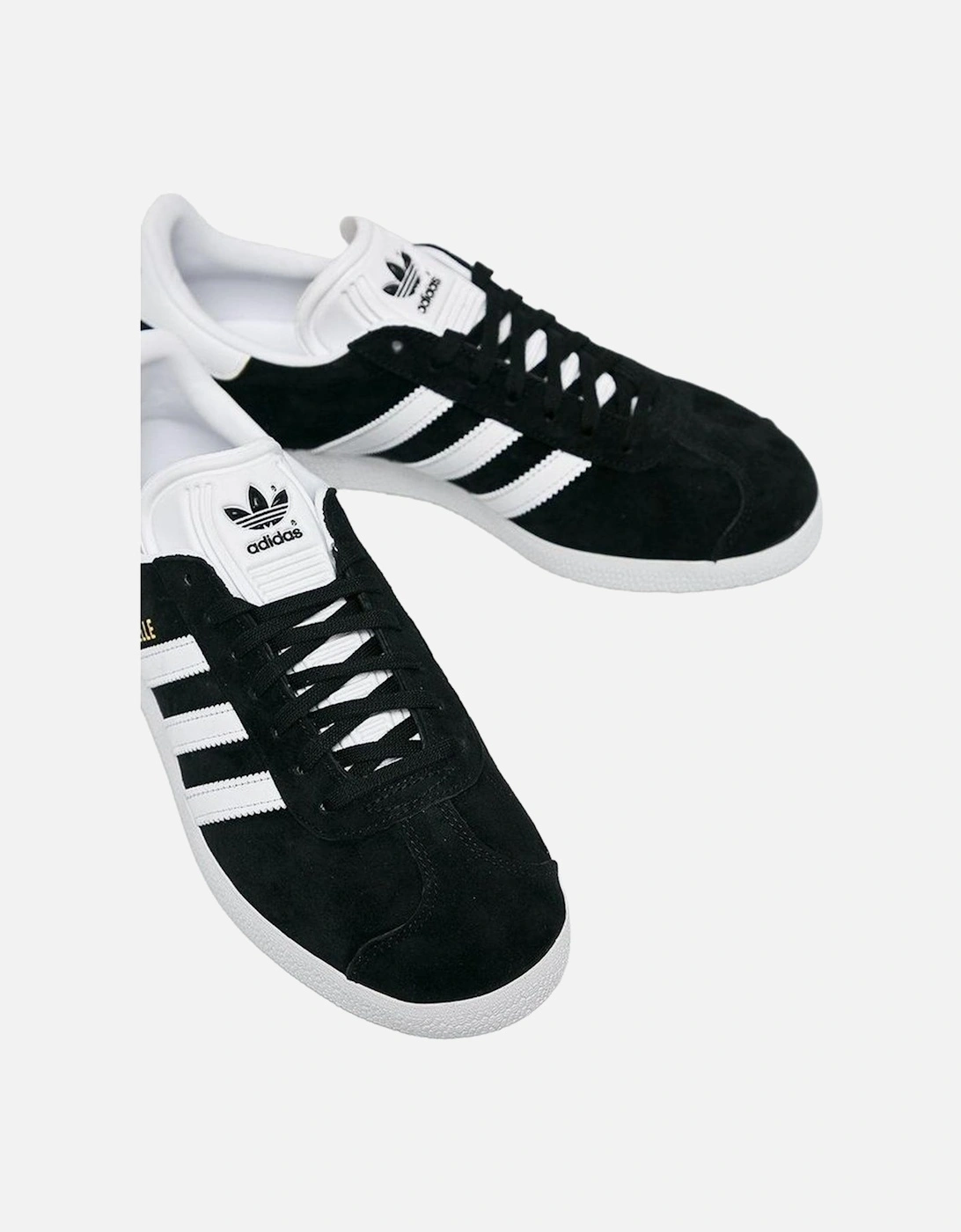 Leather Sneakers with 2.5cm Heel Height Women - Black