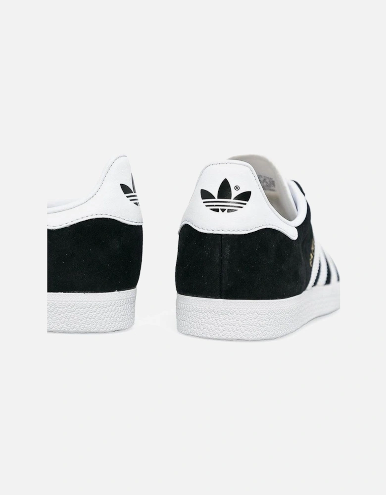 Leather Sneakers with 2.5cm Heel Height Women - Black