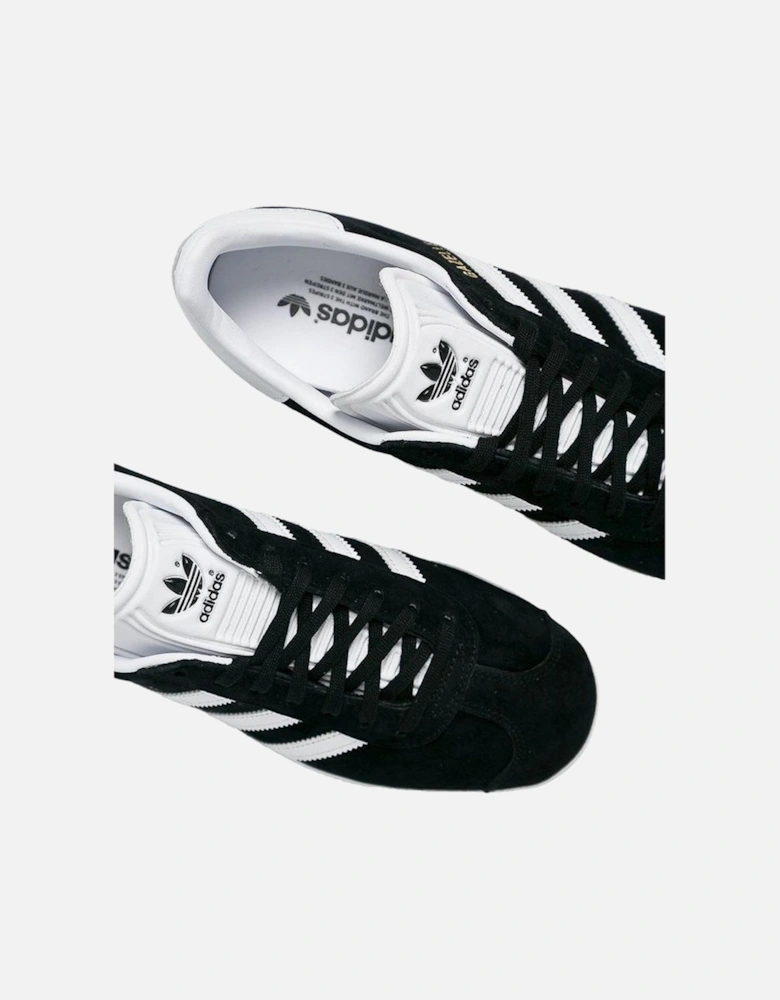 Leather Sneakers with 2.5cm Heel Height Women - Black