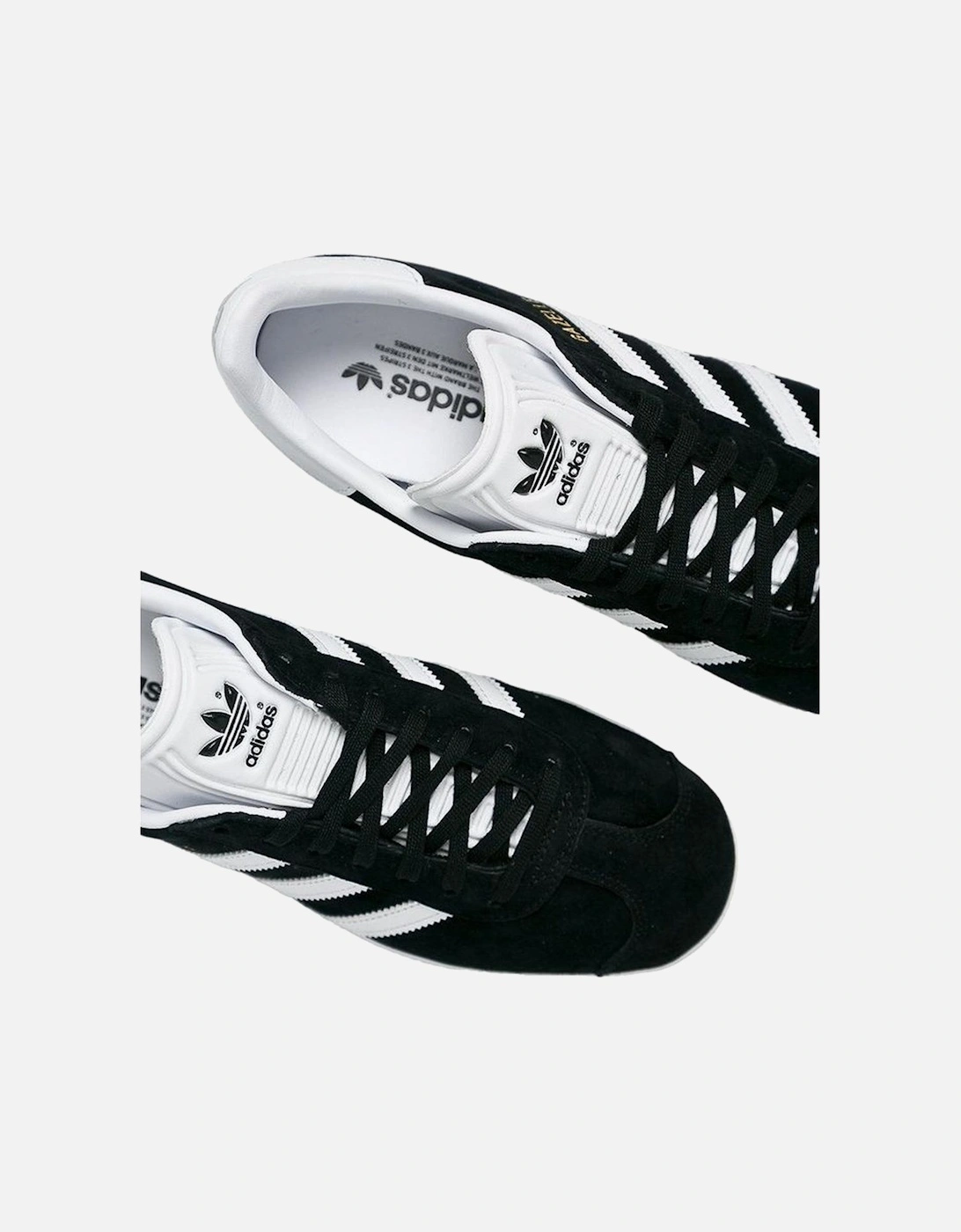 Leather Sneakers with 2.5cm Heel Height Women - Black