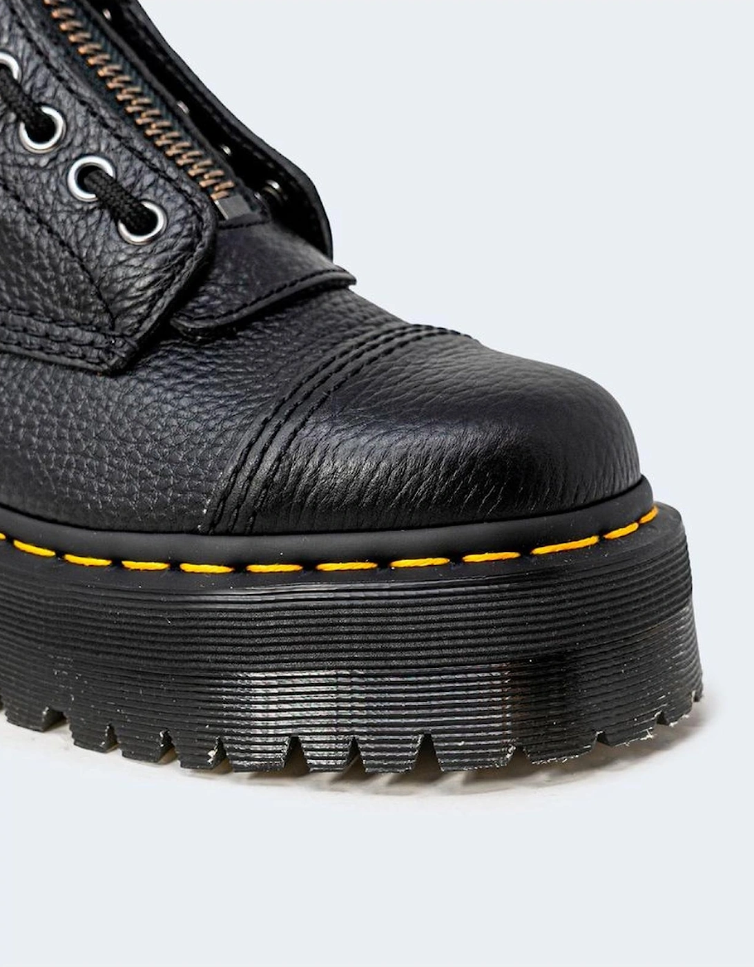 Leather Heeled Boots Women - Black