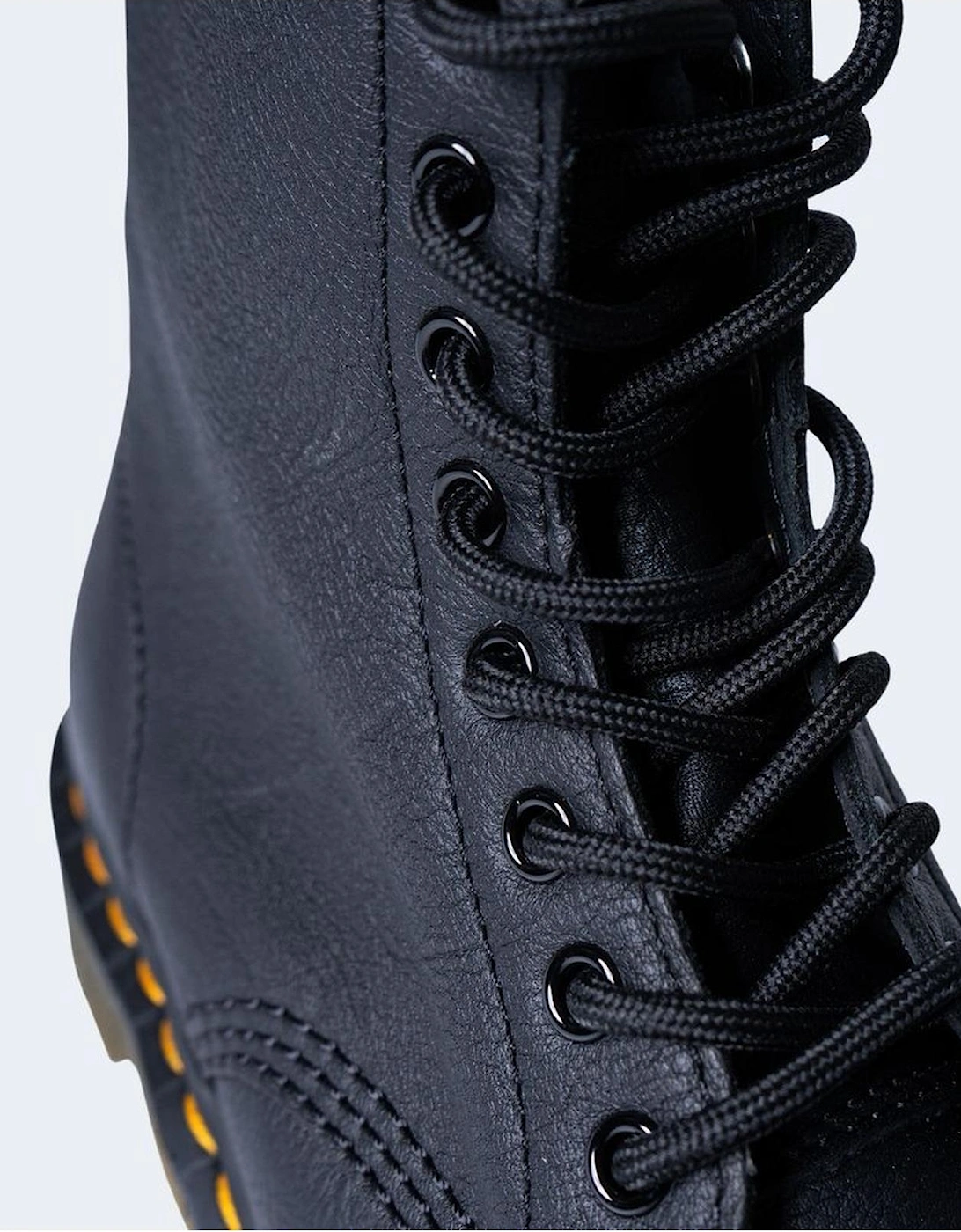 Leather Womens Shoes - Black Boots