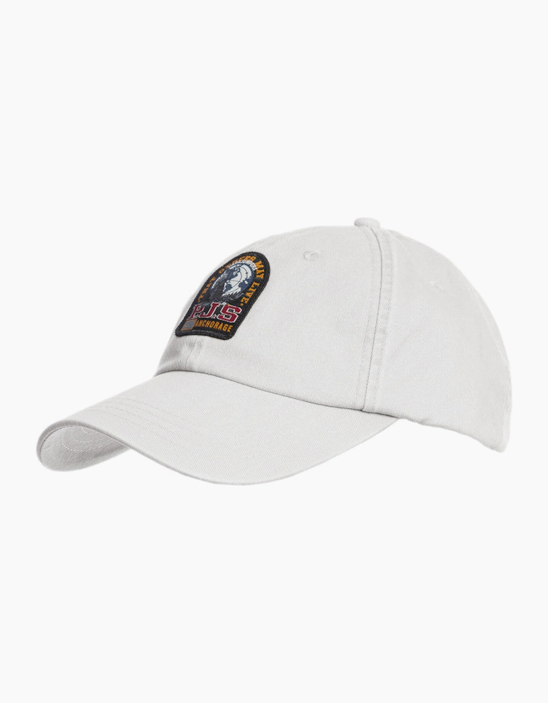 Men's Parajumpers Patch Cap 0254 Dawn - White - Size: ONE size